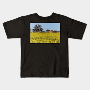 Canola Feild Kids T-Shirt